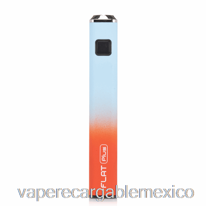 Vape Recargable Yocan Flat Plus Batería De 900mah Rojo Verde Azulado